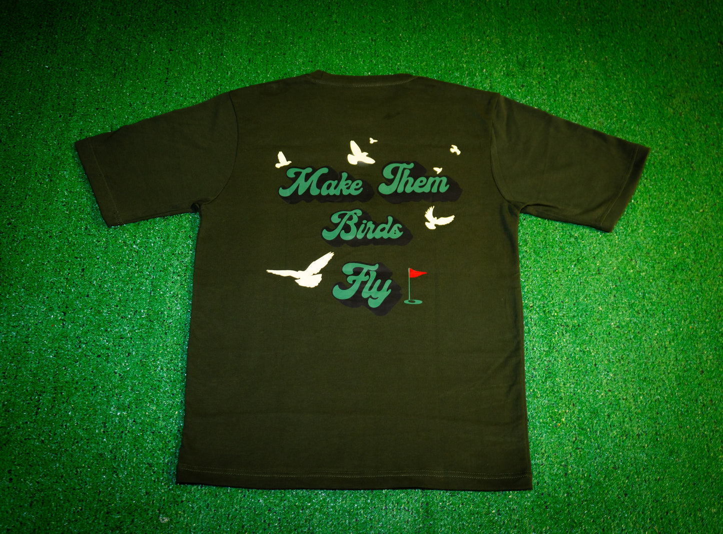 Bottom Golf "You can make it if you try" Tee!